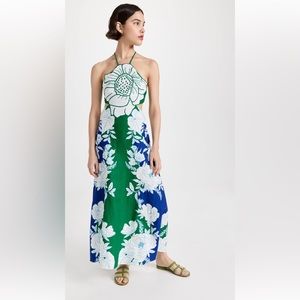 Farm Rio Soft Garden Maxi Dress SMALL